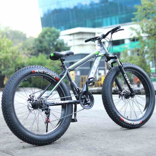 Fat Tyre Cycle SS026 Shimano Gears 21 Speed Dual Disc Brakes For